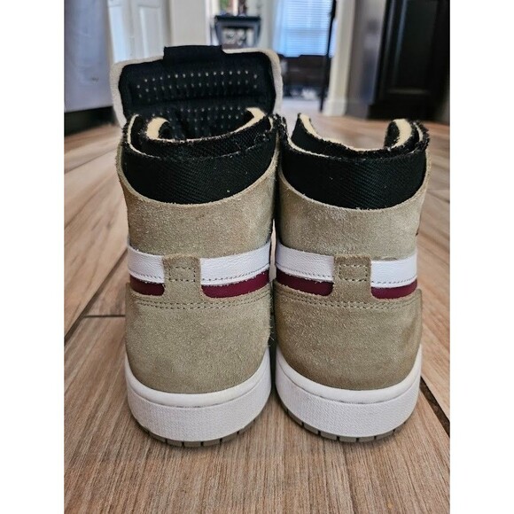 Air Jordan 1 Zoom Air Men's CMFT "Neutral Olive" (CT0978-203) Sneakers size 9.5 - Picture 10 of 11